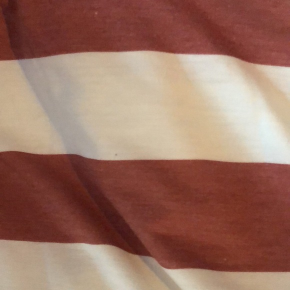 BNWOT cotton bleu striped tee VB - Picture 4 of 6